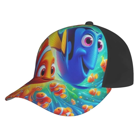 Unisex Finding Ne-m Baseball Cap Adjustable Trucker Hat for Running Sports Hiking Camping