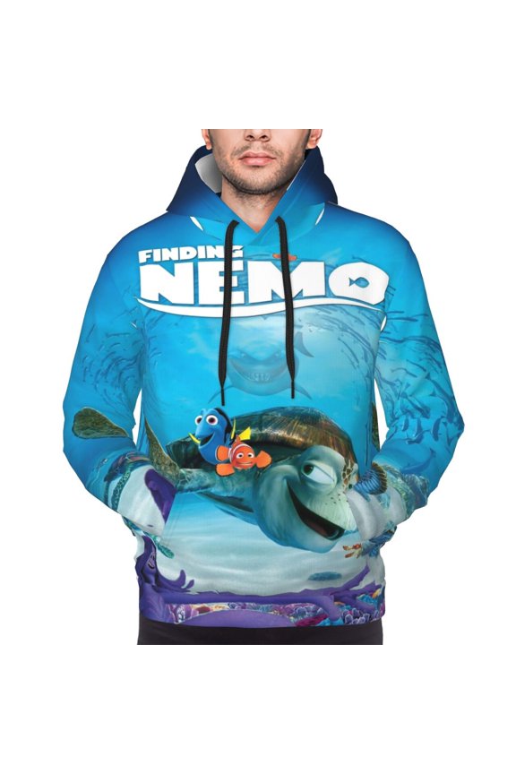 Unisex Finding Ne-m Pullover Hoodies 3D Print Novelty Sweatshirts Hoodie with Pocket for Men Women
