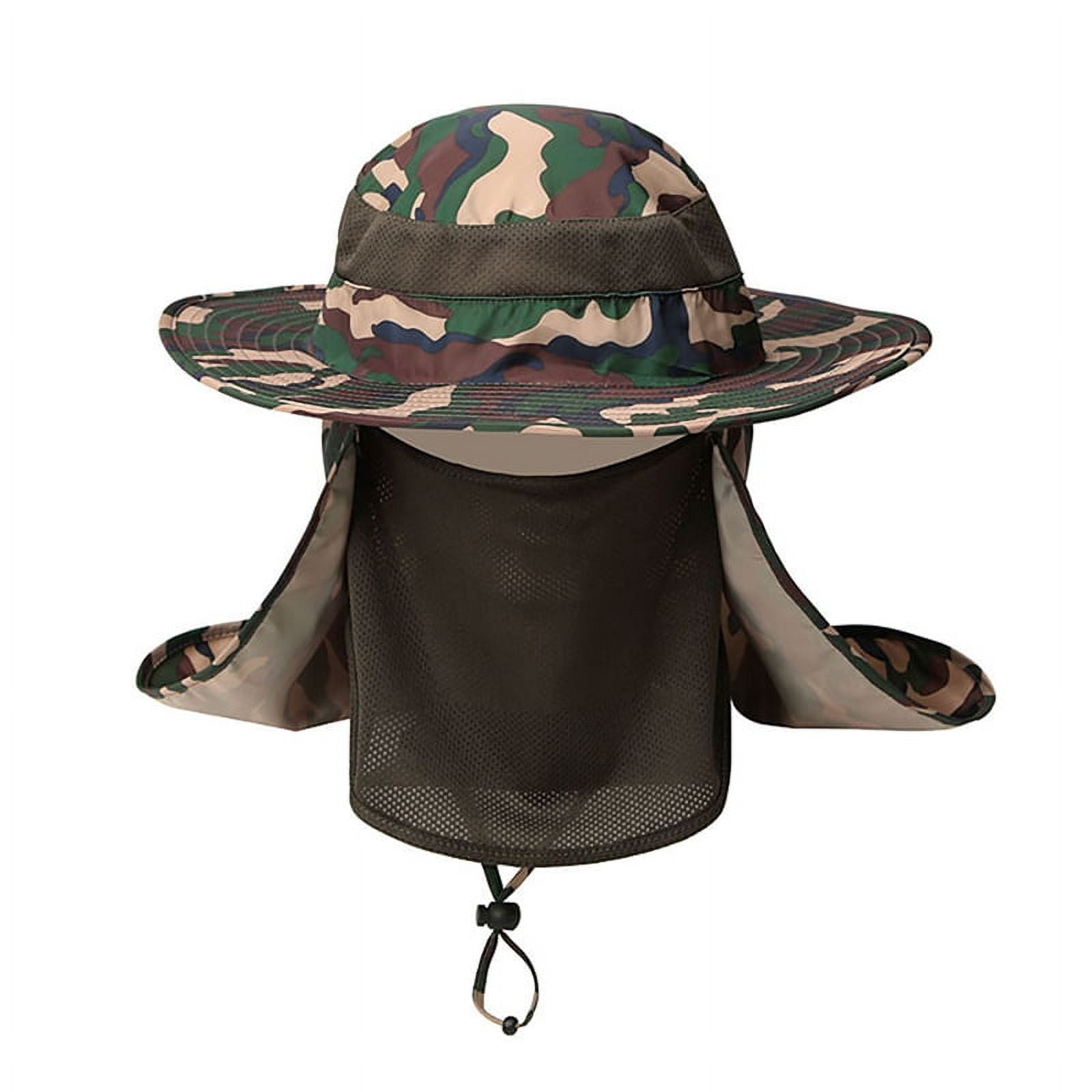 Unisex Fishing Hat Men Sun Protection Cap Garden Travel Lawn Work Outdoor  Sports Hiking Hats Neck Flap 
