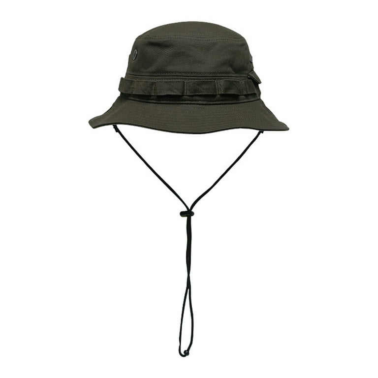 Unisex Fishing Hat Wide Brim Sun Protection Hat Breathable Safari Hat  Fisherman Hat Hiking Hats Boonie Hats for Men Women 