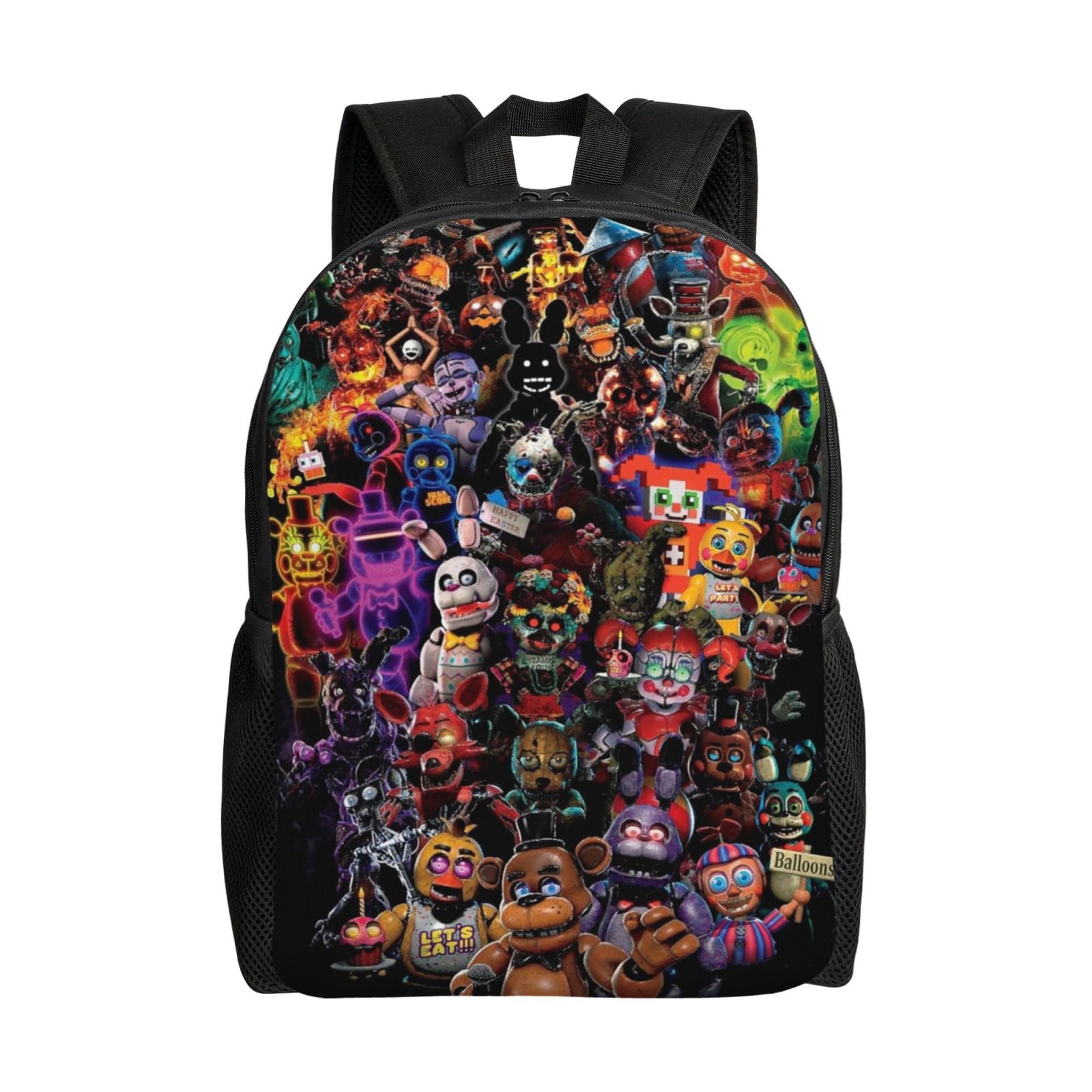 Unisex Five Nights at Freddy's Backpacks Bookbag Casual Daypack Backpacks for Travel Work Camping Office
