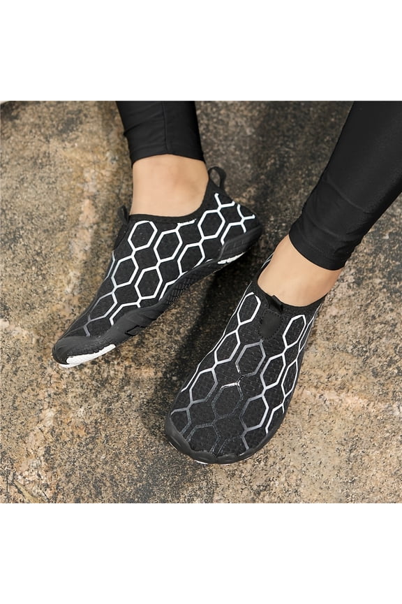 Unisex Five-Toe Wading Shoes, Quick-Dry Amphibious Water Footwear, Non-Slip Beach and Fishing Shoes for Swimming, Outdoor Adventures and Land-to-Water Activities