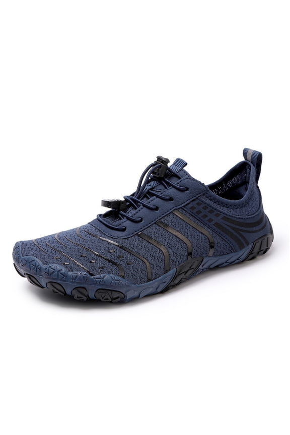 Unisex Five-Toe Water Shoes Quick-Dry Non-Slip Barefoot Footwear for Swimming Diving Wading Hiking Fitness Outdoor Sports