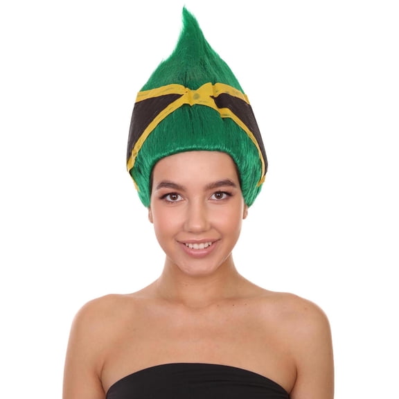 Unisex Flag Troll Wigs Collections | Premium Breathable Capless Cap