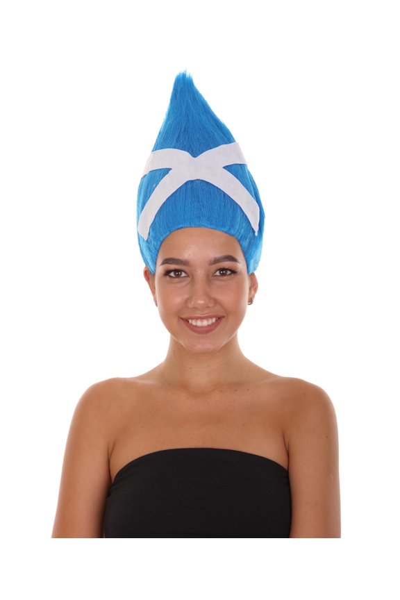 Unisex Flag Troll Wigs Collections | Premium Breathable Capless Cap