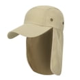 thumbnail image 1 of Unisex Flap Neck‑Cover Sun Hat Detachable Neck Shield Baseball Cap UV Protection Outdoor Fishing Hiking Camping Travel Summer Head‑Accessory, 1 of 2