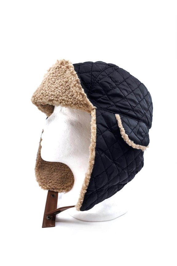 Unisex Fleece Ear Flap Aviator Trapper Winter Hat