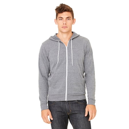 BELLA + CANVAS Sponge Fleece FullZip Hoodie 3739