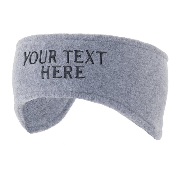 Unisex Fleece Headbands, Winter Headband Ear Warmers for Sport Teams Cheer & More