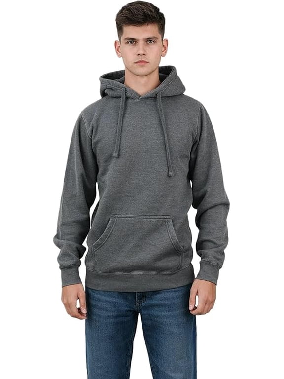 Unisex Fleece Hoodie - Soft Ringspun Cotton Blend, Double Layer Hood, Extra Phone Pocket - 617