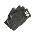 thumbnail image 1 of Unisex Fleece Lined Touchscreen Winter Gloves, Elastic Windproof Knitted Thermal Mitts, Sensitive Finger Tip Design Warm Hand Covers for Running Cycling Driving Outdoor Cold Weather Use, 1 of 1