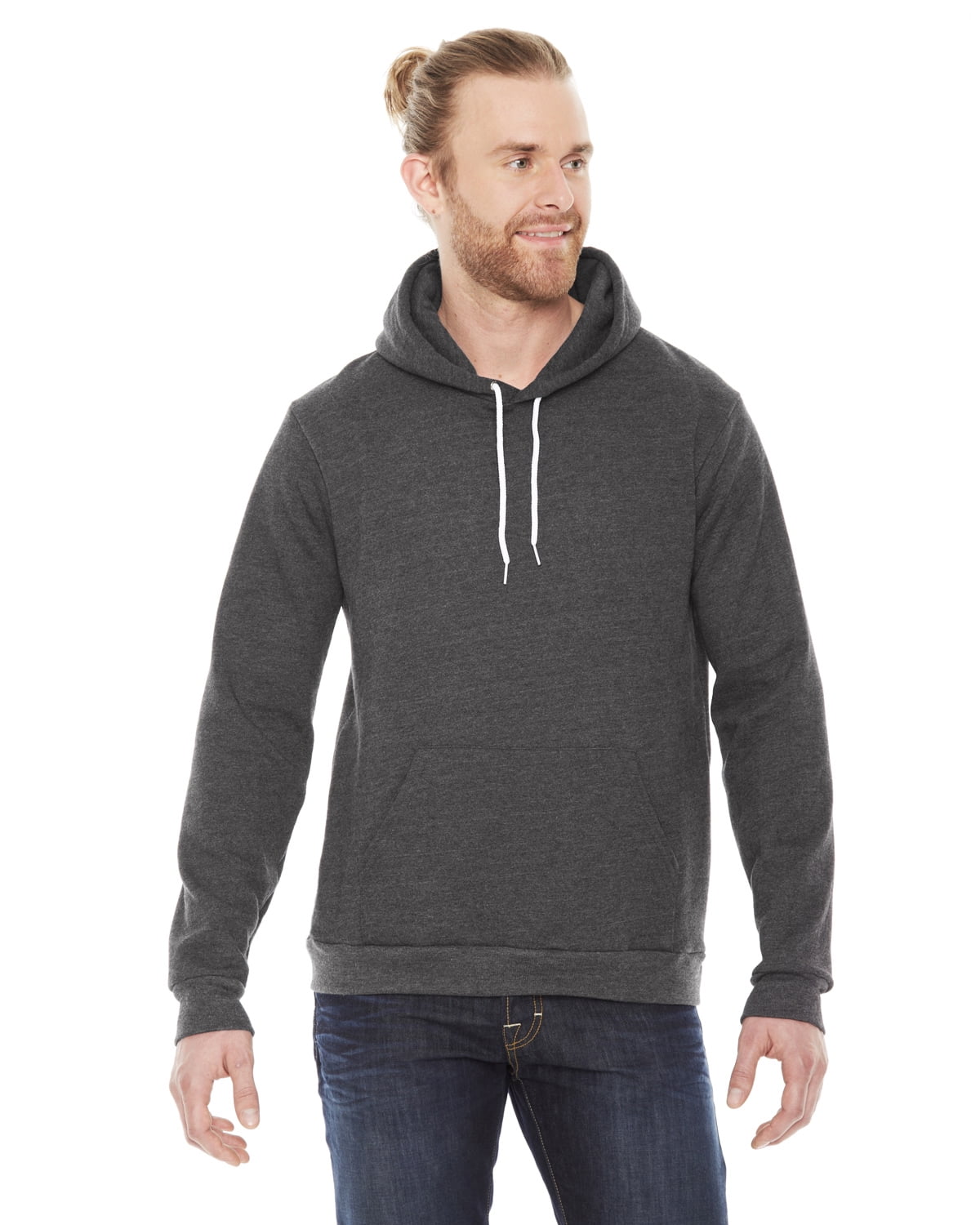 Unisex Flex Fleece Drop Shoulder Pullover Hoodie