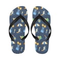thumbnail image 1 of Unisex Flip Flops - Summer Beach Sandals - Chillin - L=W11/W12=M10/M11, 1 of 3
