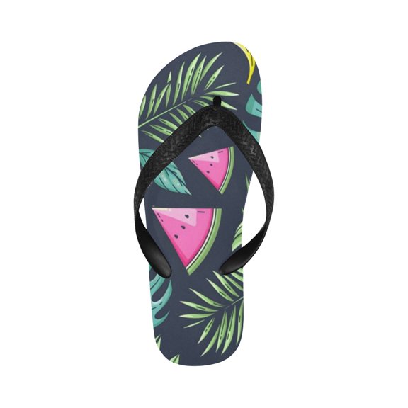 Unisex Flip Flops - Summer Beach Sandals - Jungle - L=W11/W12=M10/M11