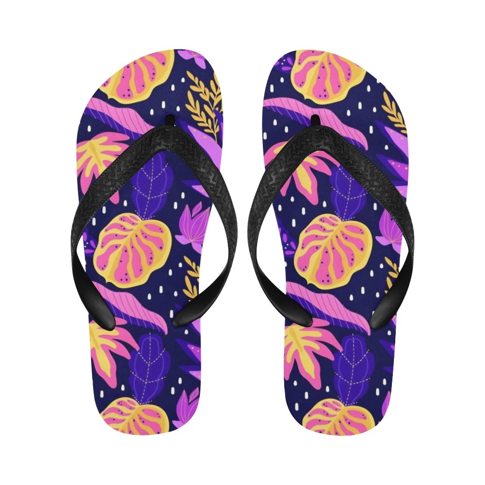 Unisex Flip Flops - Summer Beach Sandals - Papya - S=W7/W8=M6/M7