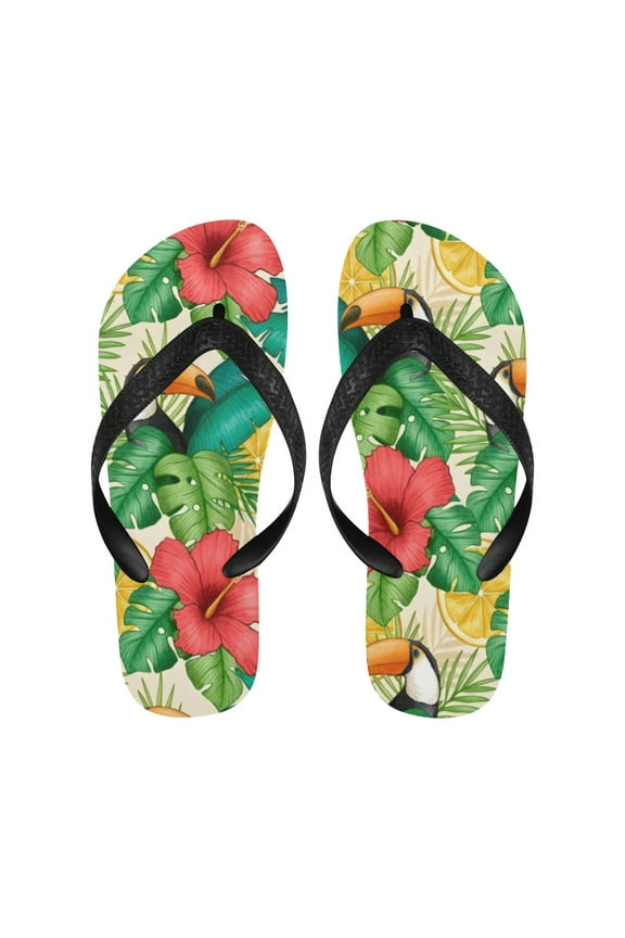 Unisex Flip Flops - Summer Beach Sandals - ThreeCans - M=W9/W10=M8/M9