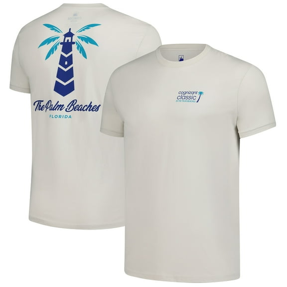 Unisex-Flomotion  Tan Cognizant Classic Cognizant Classic Lighthouse T-Shirt