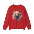 thumbnail image 1 of Unisex Floral Bear Sweatshirt, Animals Sweatshirt, Floral Sweatshirt, Art Design Sweatshirt, 1 of 72