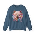 thumbnail image 1 of Unisex Floral Bear Sweatshirt, Animals Sweatshirt, Floral Sweatshirt, Art Design Sweatshirt, 1 of 72