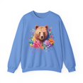 thumbnail image 1 of Unisex Floral Bear Sweatshirt, Animals Sweatshirt, Floral Sweatshirt, Art Design Sweatshirt, 1 of 72
