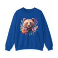 thumbnail image 1 of Unisex Floral Bear Sweatshirt, Animals Sweatshirt, Floral Sweatshirt, Art Design Sweatshirt, 1 of 72