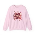 thumbnail image 1 of Unisex Floral Big Heart Sweatshirt, Love Floral Sweatshirt, Floral Heart Sweatshirt, 50/50 Cotton-Poly Valentine's Day Sweatshirt 09, 1 of 54