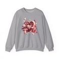 thumbnail image 1 of Unisex Floral Big Heart Sweatshirt, Love Floral Sweatshirt, Floral Heart Sweatshirt, 50/50 Cotton-Poly Valentine's Day Sweatshirt 09, 1 of 54