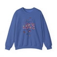 thumbnail image 1 of Unisex Floral Love Sweatshirt, Love Floral Sweatshirt, Floral Butterfly Sweatshirt, 50/50 Cotton-Poly Valentine's Day Sweatshirt 06, 1 of 57