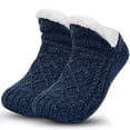 thumbnail image 1 of Unisex Fluffy Fuzzy Warm Slipper Socks for Men Women, Thick Fleece Lined Non-Slip Socks For Indoor Floor, 1 of 4