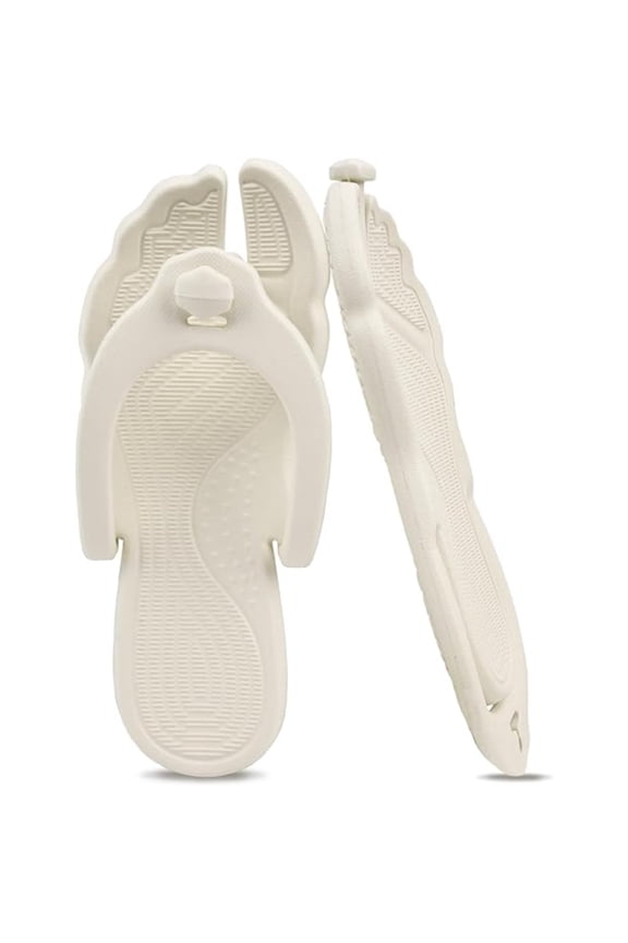 Unisex Foldable Flip Flops - Lightweight Quick-Dry Slippers for Travel, Beach & Camp
