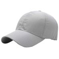 thumbnail image 1 of Unisex Foldable Quick Dry Baseball Cap Mesh Portable Breathable Sun Hat Workout Tennis Hat for Men Women Kids Outdoor Sports, 1 of 6