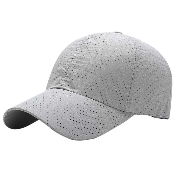 Unisex Foldable Quick Dry Baseball Cap Mesh Portable Breathable Sun Hat Workout Tennis Hat for Men Women Kids Outdoor Sports