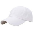 thumbnail image 1 of Unisex Foldable Quick Dry Baseball Cap Mesh Portable Breathable Sun Hat Workout Tennis Hat for Men Women Kids Outdoor Sports, 1 of 6