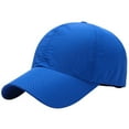 thumbnail image 1 of Unisex Foldable Quick Dry Baseball Cap Mesh Portable Breathable Sun Hat Workout Tennis Hat for Men Women Kids Outdoor Sports, 1 of 6
