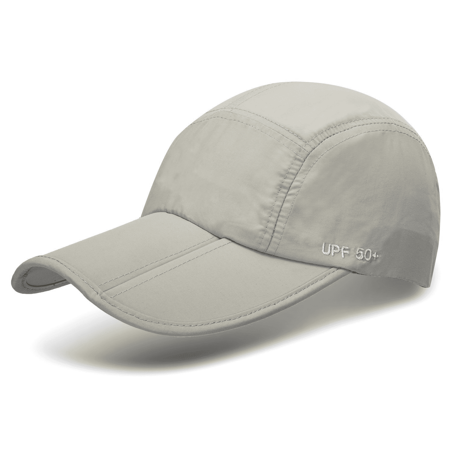 Unisex Foldable UPF 50+ Quick Dry Baseball Cap with Long Bill Portable Sun  Hats, Mustard Yellow 
