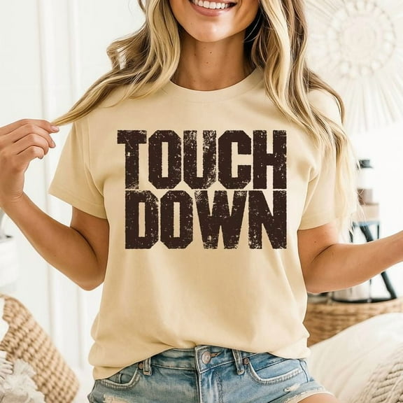 Unisex Football Touchdown Shirt, Game Day Football T-Shirt, Sizes S-5XL