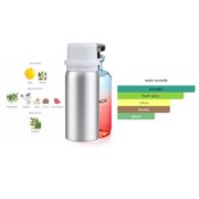Unisex Fragrance Refill , 20% Concentration, Amber Floral Scent, 100 mL Aluminum Bottle EDP, Inspired by On the Beach