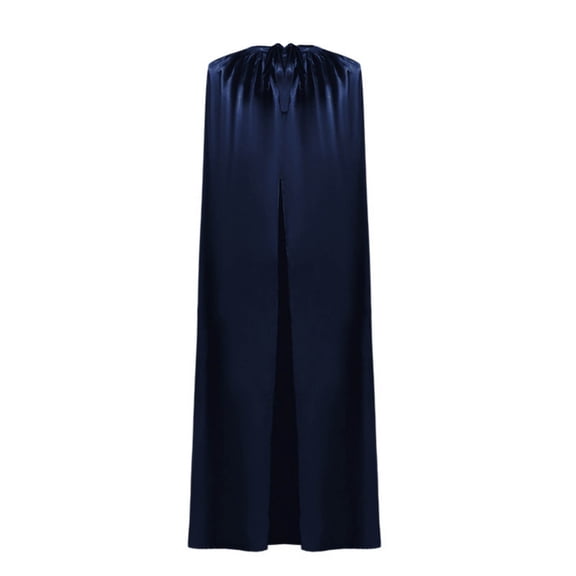 Unisex Full Length Cape Cloak Medieval Knight Wizard Vampire Witch Robe Fancy Halloween Cosplay Costume
