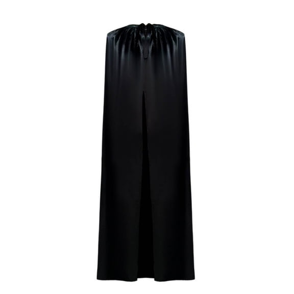 Unisex Full Length Cape Cloak Medieval Knight Wizard Vampire Witch Robe Fancy Halloween Cosplay Costume
