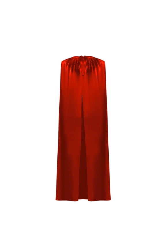 Unisex Full Length Cape Cloak Medieval Knight Wizard Vampire Witch Robe Fancy Halloween Cosplay Costume