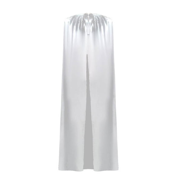 Unisex Full Length Cape Cloak Medieval Knight Wizard Vampire Witch Robe Fancy Halloween Cosplay Costume