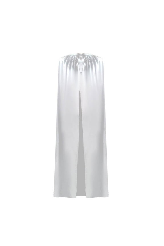 Unisex Full Length Cape Cloak Medieval Knight Wizard Vampire Witch Robe Fancy Halloween Cosplay Costume
