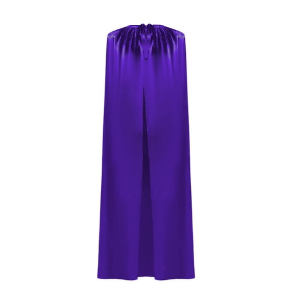Unisex Full Length Cape Cloak Medieval Knight Wizard Vampire Witch Robe Fancy Halloween Cosplay Costume