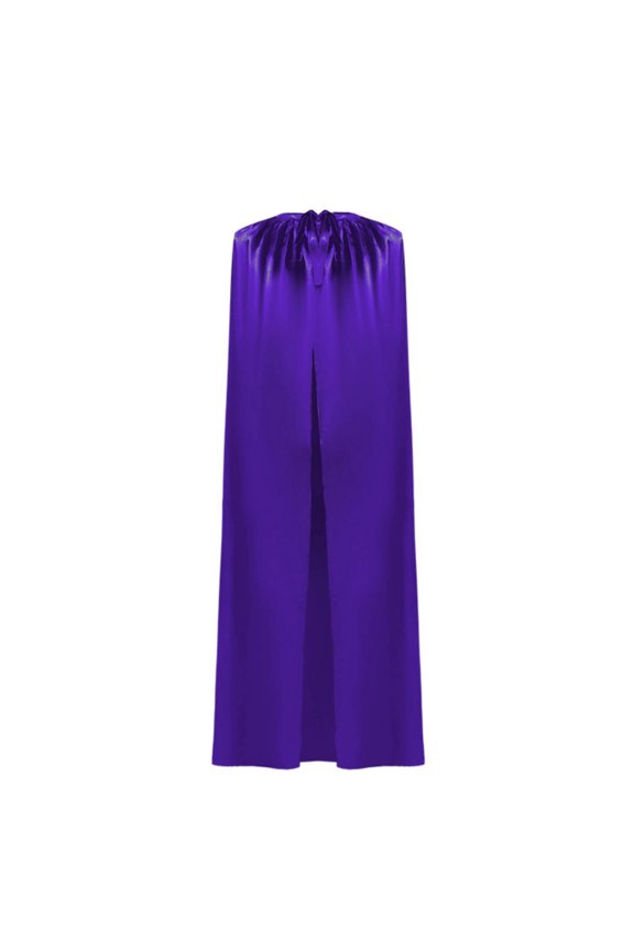 Unisex Full Length Cape Cloak Medieval Knight Wizard Vampire Witch Robe Fancy Halloween Cosplay Costume