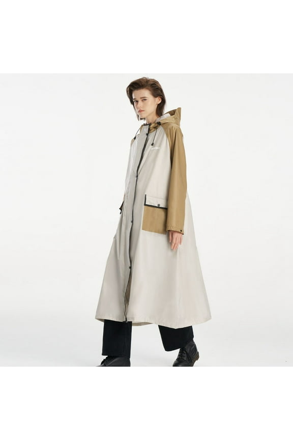 Unisex Full Length Rain Poncho Heavy Duty Adult Raincoat For Cycling Hiking & Outdoor Adventures Reversible Jacket Women Retro Windbreakers Windbreaker Rain Jacket Arm Jacket 90s Jackets Lightweight