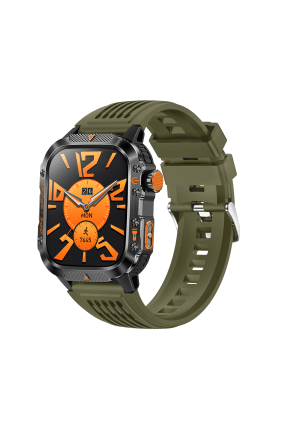 Unisex Full Screen Sports Smart Watch IP68 Waterproof Multifunctional Fitness Health Smartwatch