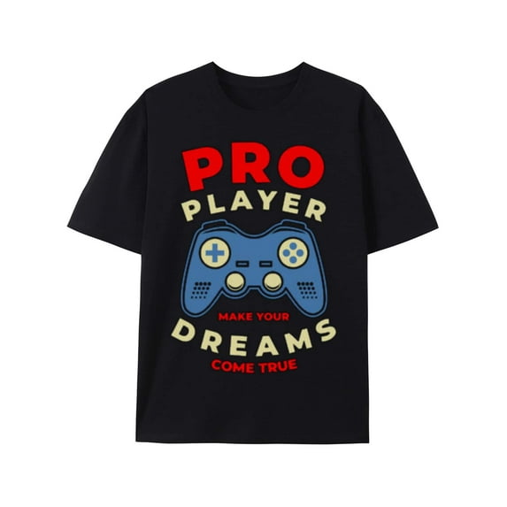 Unisex Funny Gaming T-Shirt Pure Cotton Classic Fit Short Sleeve Lightweight Durable Vintage T Shirts Man Shirts A Surprise Gift For Family And Friends