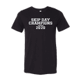 thumbnail image 1 of Unisex Funny Senior Class 2020 Skip Day Champions Short Sleeve T-shirt-Black-large, 1 of 4