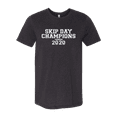 thumbnail image 1 of Unisex Funny Senior Class 2020 Skip Day Champions Short Sleeve T-shirt-Heather Grey-small, 1 of 4