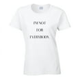 thumbnail image 1 of Unisex Funny T-Shirt - I'm Not for Everybody - Unisex, 1 of 5